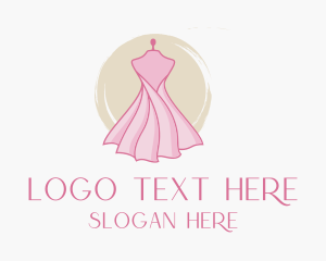 Tailoring Fashion Gown  Logo