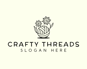 Dandelion Crochet Yarn logo design