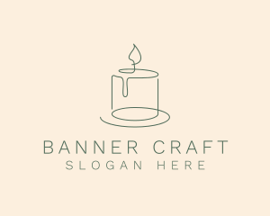 Candle Light Wax logo design