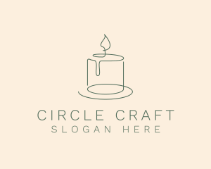 Candle Light Wax logo design