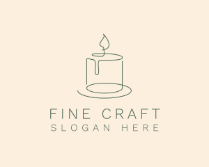 Candle Light Wax logo design