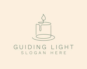 Candle Light Wax logo design