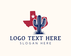 Cactus - Western Texas Cactus logo design