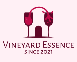 Liquid Wine Cellar logo design