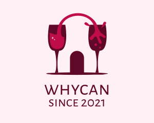 Winemaker - Liquid Wine Cellar logo design