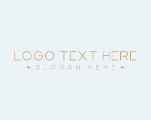 Golden - Luxury Minimalist Business logo design