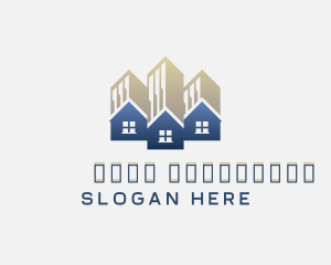 Residential Building Realty logo design