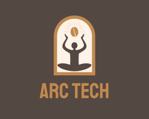 Arc - Yoga Coffee Arch logo design