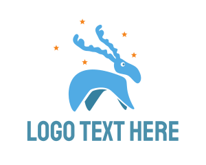 Night Time - Blue Moose Toy logo design