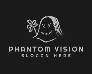 Phantom - Playful Ghost Graffiti logo design