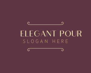 Elegant Fashion Wordmark logo design