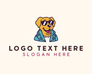 Jacket - Sunglasses Dog Apparel logo design