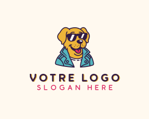 Veterinarian - Sunglasses Dog Apparel logo design