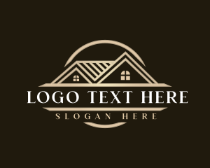 Roofing - Roofing Realty Residence logo design