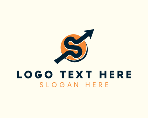 Financing - Cryptocurrency Business Letter S logo design