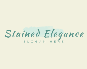 Elegant Spa Paint Brush logo design