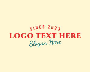 Stylish - Retro Restaurant Business logo design