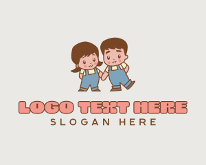 Nursery - Cute Kids Nursery logo design