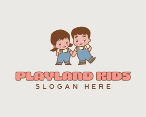 Cute Kids Nursery logo design