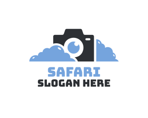 Aerial - Cloud Camera Photography logo design