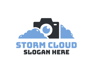 Cloud Camera Photography logo design