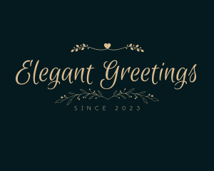 Elegant Stylish Business logo design