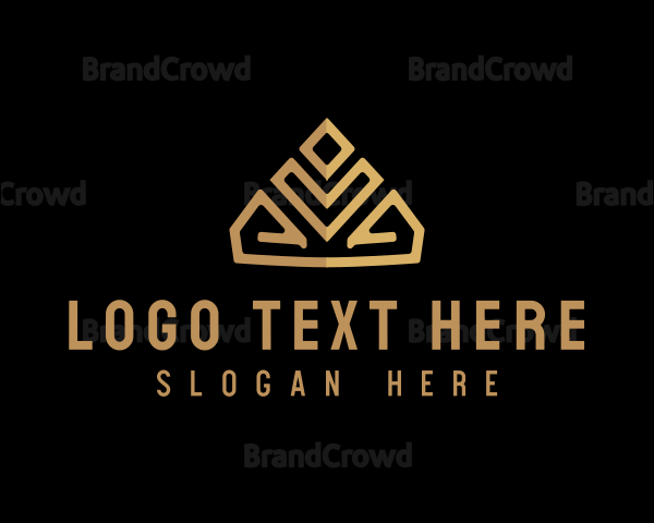 Gold Luxe Crown Royal Logo