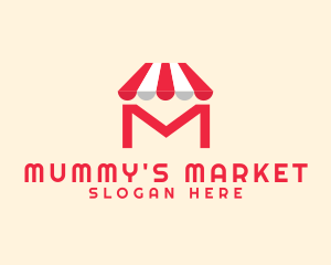 Market Mart Letter M logo design