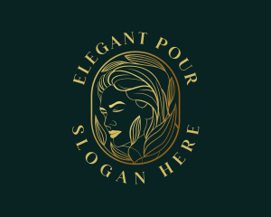 Elegant Woman Beauty logo design