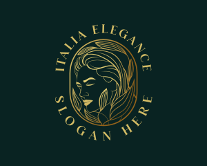 Elegant Woman Beauty logo design