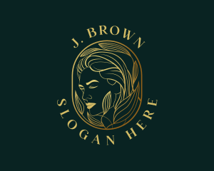 Cosmetics - Elegant Woman Beauty logo design