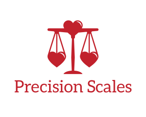 Love Dating Scale  logo design