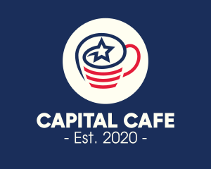 American Coffee Cup logo design