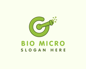 Microbiology - Chemical Letter G logo design