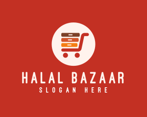 Server Shopping Cart logo design