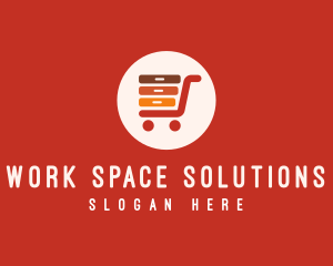 Desk - Server Shopping Cart logo design