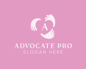 Advocate - Hand Heart Daycare logo design