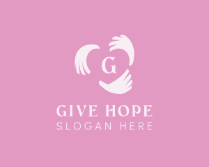 Donation - Hand Heart Daycare logo design