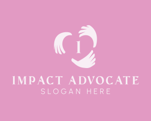 Advocate - Hand Heart Daycare logo design