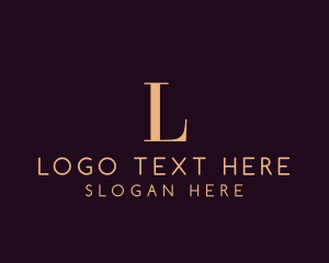 Store Boutique Letter L logo design