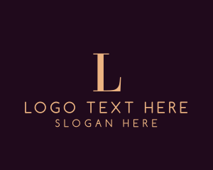 Store Boutique Letter L Logo