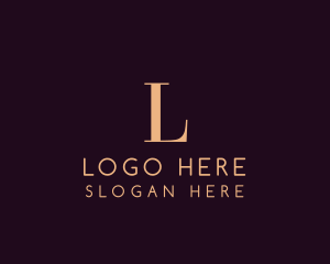 Store Boutique Letter L logo design