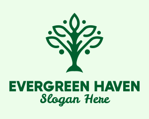 Tree - Green Nature Tree logo design