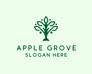 Natural Tree Plant logo design