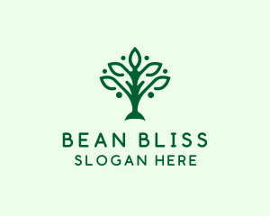 Natural Tree Plant logo design