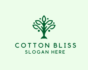 Natural Tree Plant logo design