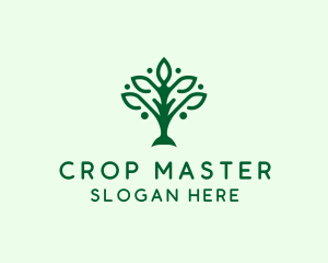 Natural Tree Plant logo design