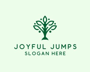 Natural Tree Plant logo design