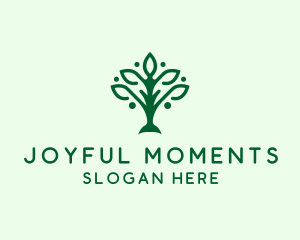 Natural Tree Plant logo design