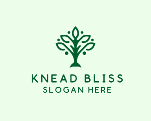 Natural Tree Plant logo design